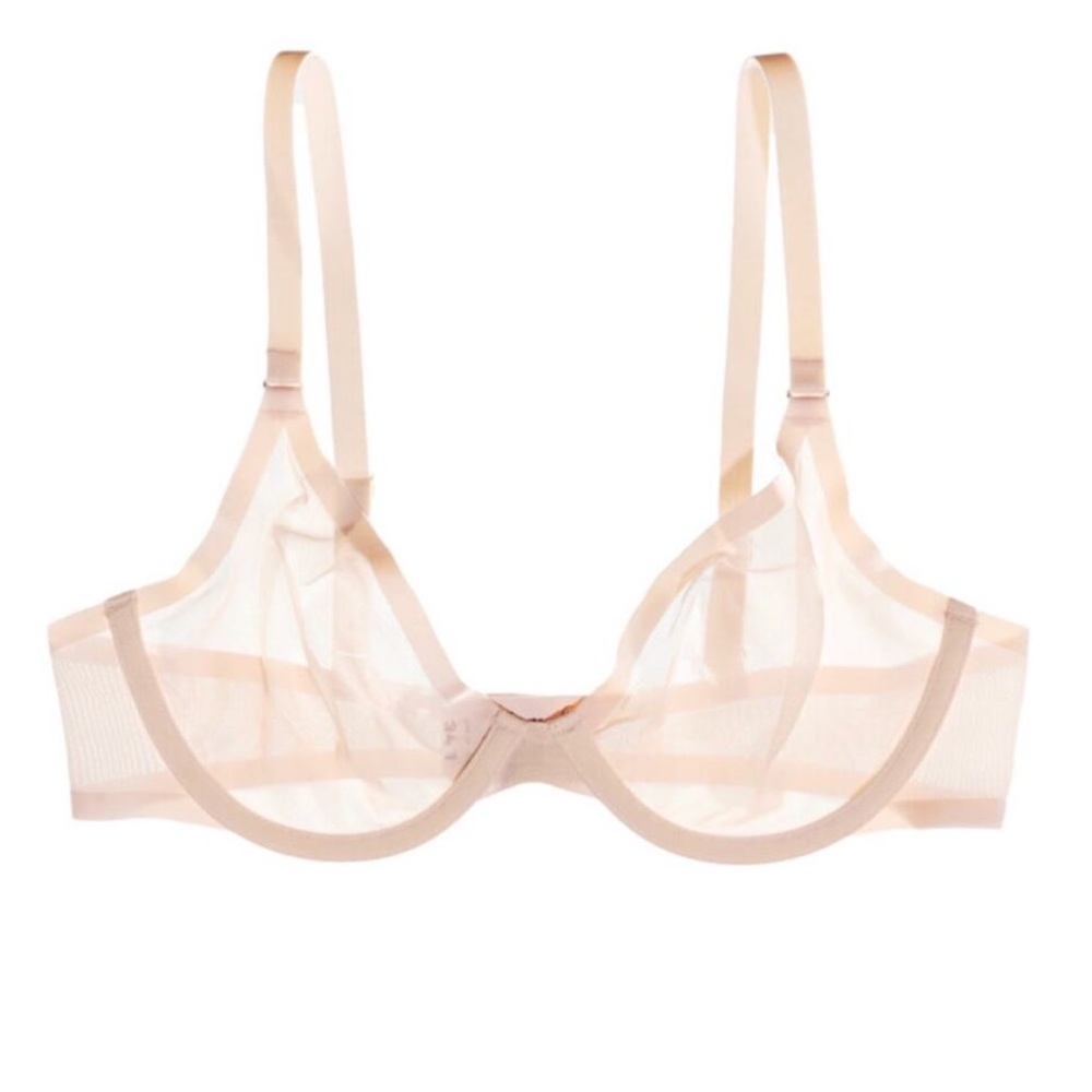 ON HOLD—CUUP Sheer Nude Bra